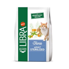 Libra Adult Sterilized Atum ração para gatos