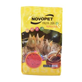 Novopet Pasta de Cria Pigmentante para canários e periquitos