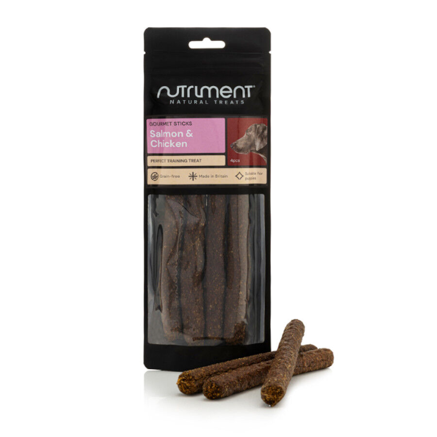 Nutriment Gourmet Barritas Snack de salm&atilde;o e frango para c&atilde;es, , large Imagem n&uacute;mero 1