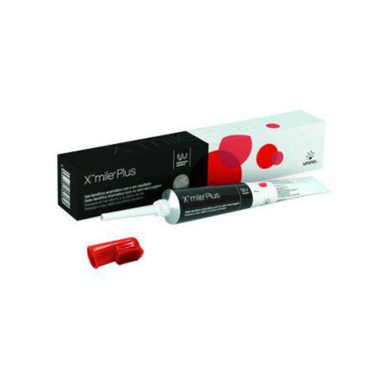 Uranovet Xmile Plus Dentífrico para animais de estimação,  Imagem número 1 Uranovet Xmile Plus Dentífrico para animais de estimação, , large Imagem número 1