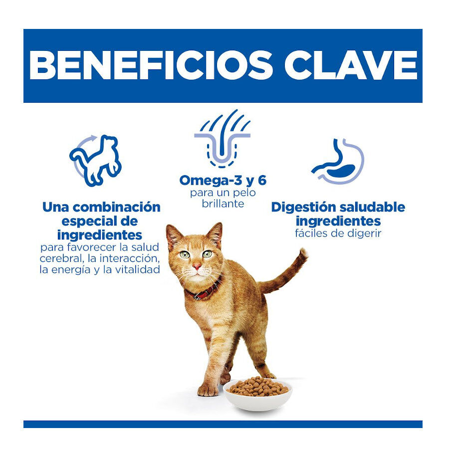 1.5 kg Hill's Science Plan Youthful Vitality Frango ra&ccedil;&atilde;o para gatos, , large Imagem n&uacute;mero 3