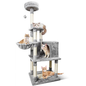 Nobleza &Aacute;rbol Rascador Gris para gatos