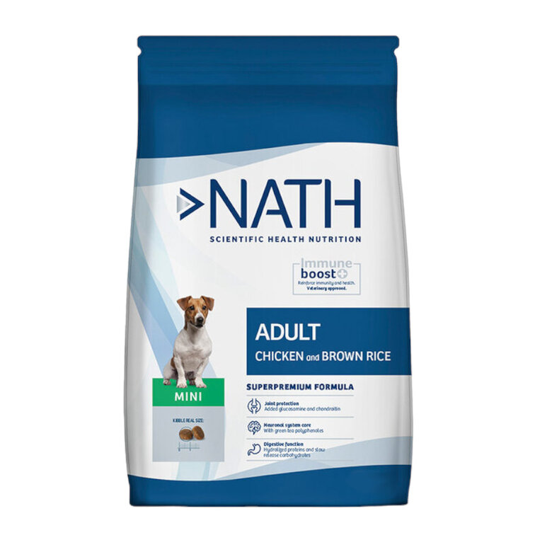 7 kg Nath Adult Mini Frango ração para cães,  Imagem número 1 7 kg Nath Adult Mini Frango ração para cães, , large Imagem número 1
