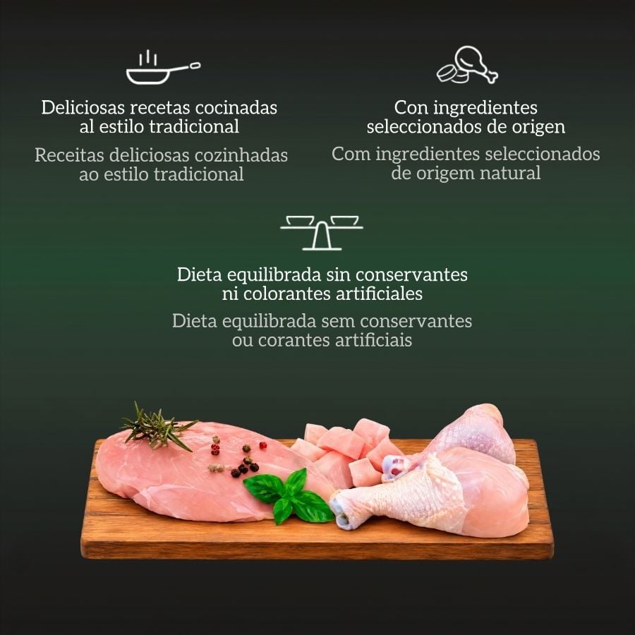 12 x 100 g Milord Senior +7 Receita ao estilo caseiro em molho Saquetas para c&atilde;es - Multipack, , large Imagem n&uacute;mero 3