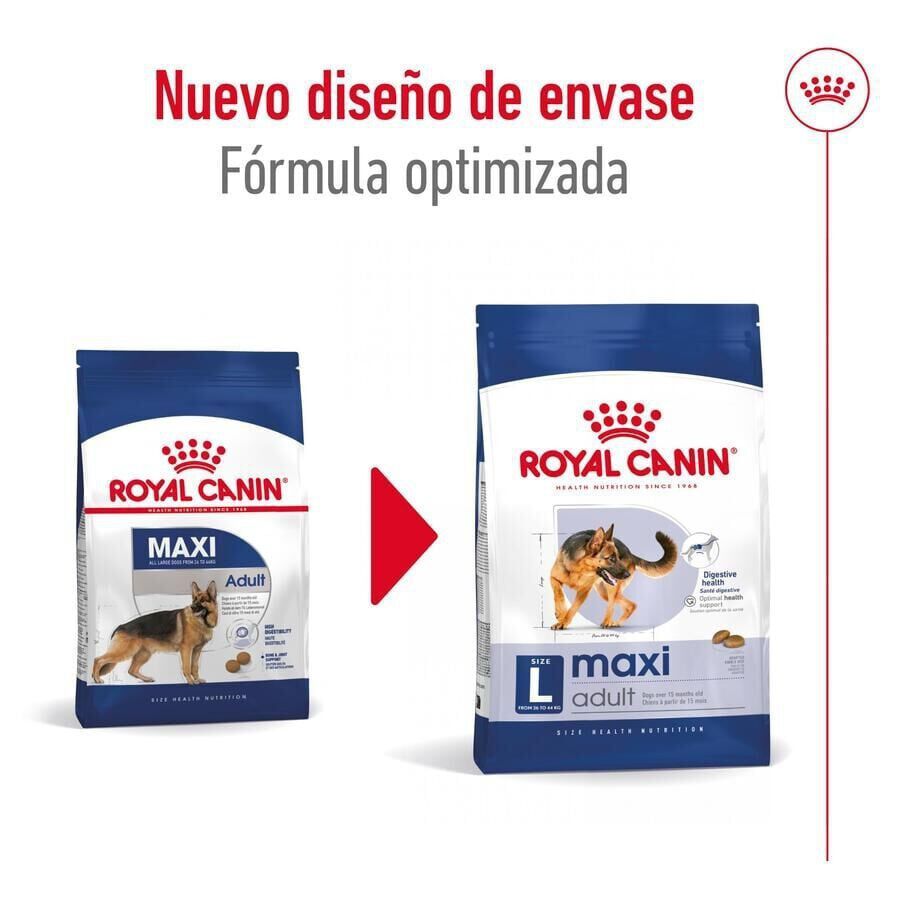 18 kg (15 + 3kg gr&aacute;tis!) Royal Canin Maxi Adult ra&ccedil;&atilde;o para c&atilde;es, , large Imagem n&uacute;mero 2