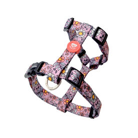 Dukier Flower Power Peitoral Clássico para cães