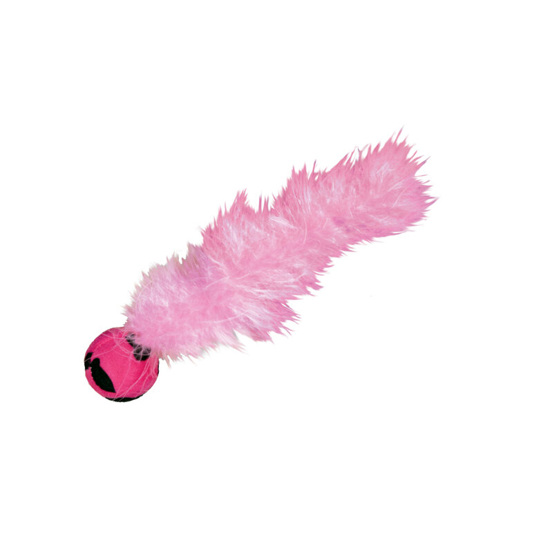 Kong Active Wild Tails Bola com Penas para Gatos,  Imagem número 1 Kong Active Wild Tails Bola com Penas para Gatos, , large Imagem número 1
