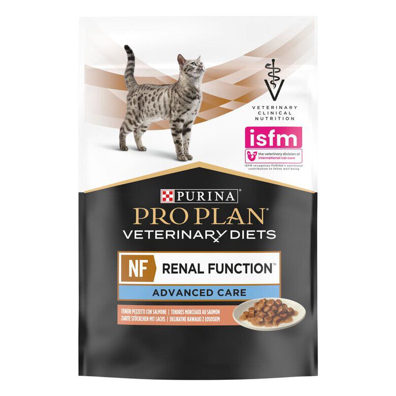 10 x 85 g Pro Plan Veterinary Diets Renal Function Alimento h&uacute;mido de salm&atilde;o em saqueta para gatos, , large Imagem n&uacute;mero 6