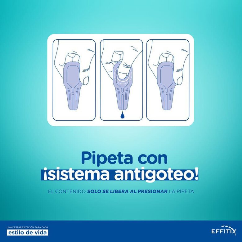Virbac Effitix Pipetas Antiparasitárias para cães,  Imagem número 7 Virbac Effitix Pipetas Antiparasitárias para cães, , large Imagem número 7