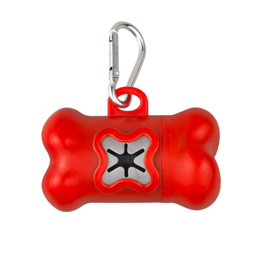 TK Pet Dispensador de sacos vermelho para c&atilde;es, , large Imagem n&uacute;mero 4