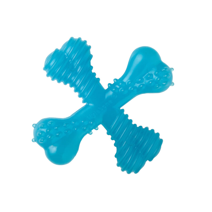 Nylabone Osso X Mordedor com Sabor a Carne para cachorros, , large Imagem n&uacute;mero 1