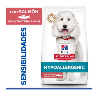 Hill's Science Plan Adult Medium Hypoallergenic Salmão ração para cães