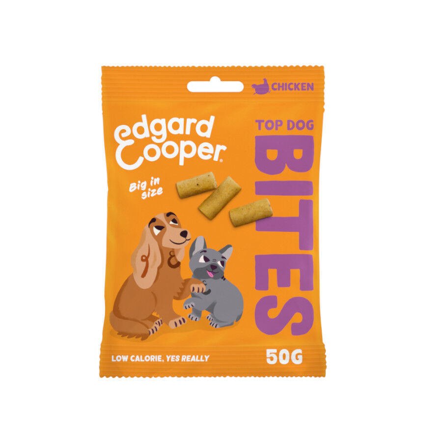 50 g Edgard y Cooper Snacks Grandes de Frango para c&atilde;es , , large Imagem n&uacute;mero 1