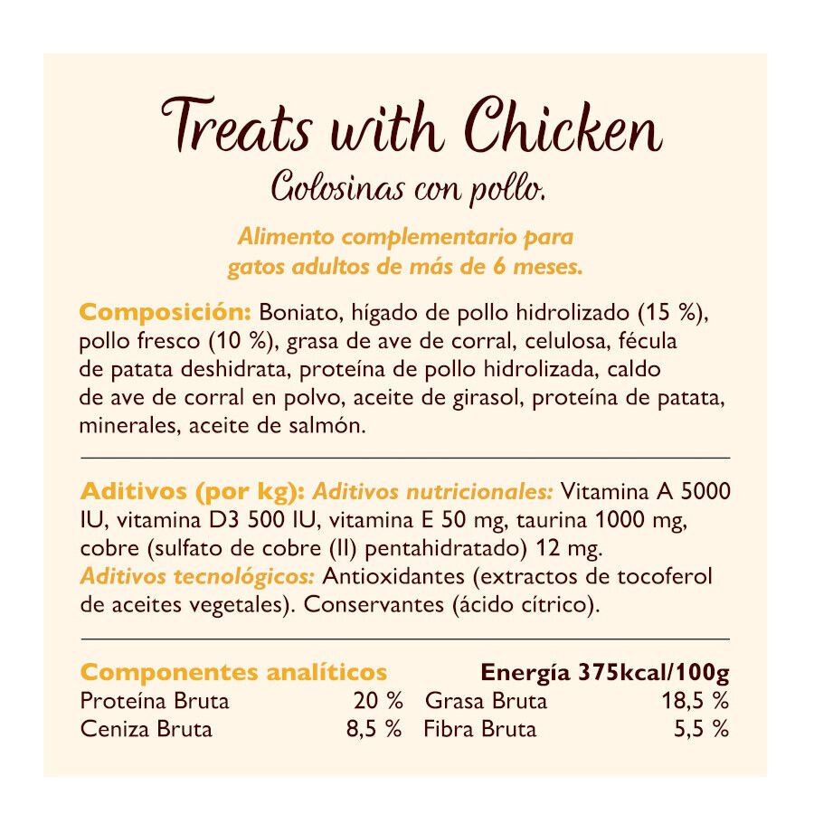 60 g Lily's Kitchen Biscoitos Frango para gatos, , large Imagem n&uacute;mero 3