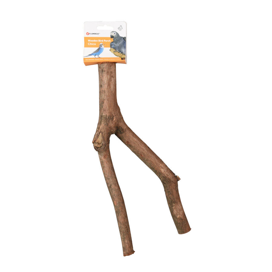 Flamingo Poleiro de madeira em forma de V para p&aacute;ssaros, , large Imagem n&uacute;mero 2