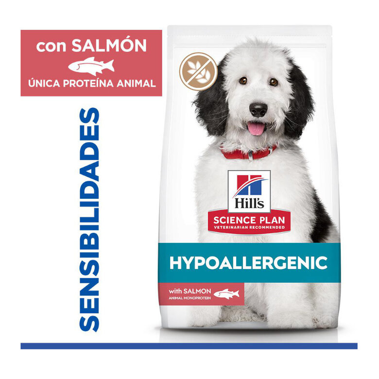 14 kg Hill's Science Plan Hipoalergénico Large Salmão ração para cães,  Imagem número 2 14 kg Hill's Science Plan Hipoalergénico Large Salmão ração para cães, , large Imagem número 2