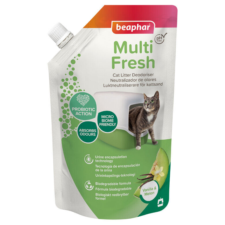 Beaphar Multi Fresh Baunilha e Mel&atilde;o Neutralizador de Odores para Gatos, , large Imagem n&uacute;mero 1