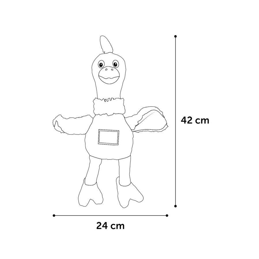 Flamingo Natura Delight Frango de Peluche para c&atilde;es, , large Imagem n&uacute;mero 2