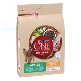 Purina One Mini Active Frango ração para cães
