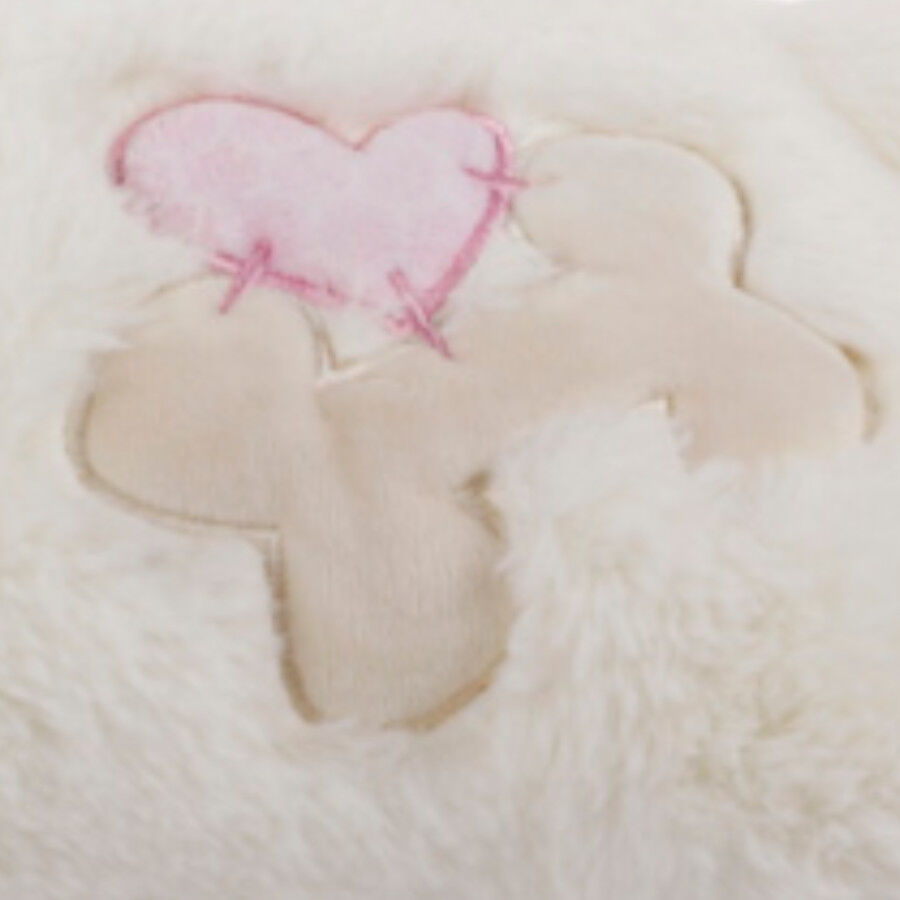 Tootoy! Puppy Ovelha Heart Beat peluche com som para cachorros, , large Imagem n&uacute;mero 4