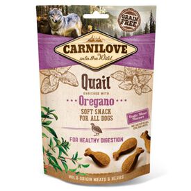 Carnilove Biscoitos Soft Codorniz e Oregão para cães