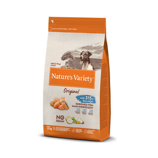 Nature's Variety Adult Mini Original Salmón ração para cães  