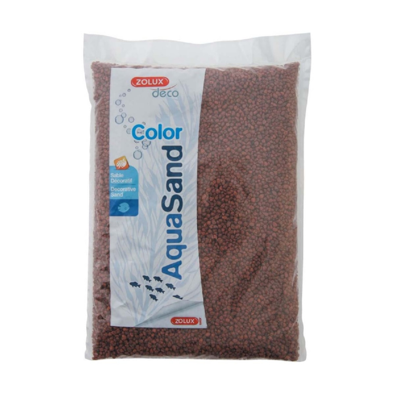 Zolux AquaSand Cocoa Colour Areia decorativa para aquários, , large image number null