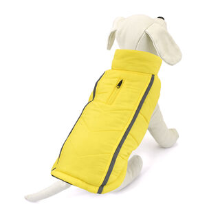 Outech Casaco Reversível Cinza e Amarelo para cães