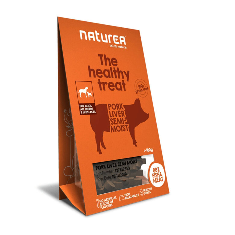Naturea Biscoitos Think Nature Fígado de Porco para cães , , large image number null