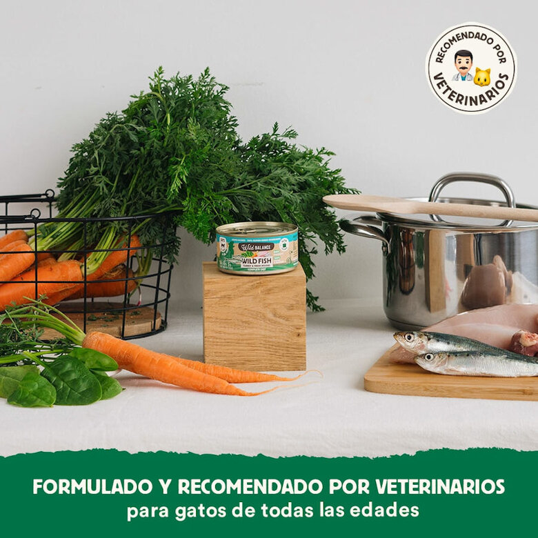 120 g Wild Balance BARF Alimento húmido de peixe e peru em lata para gatos,  Imagem número 4 120 g Wild Balance BARF Alimento húmido de peixe e peru em lata para gatos, , large Imagem número 4