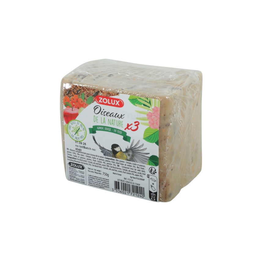 Zolux Conjunto de blocos de gordura para p&aacute;ssaros, , large Imagem n&uacute;mero 1