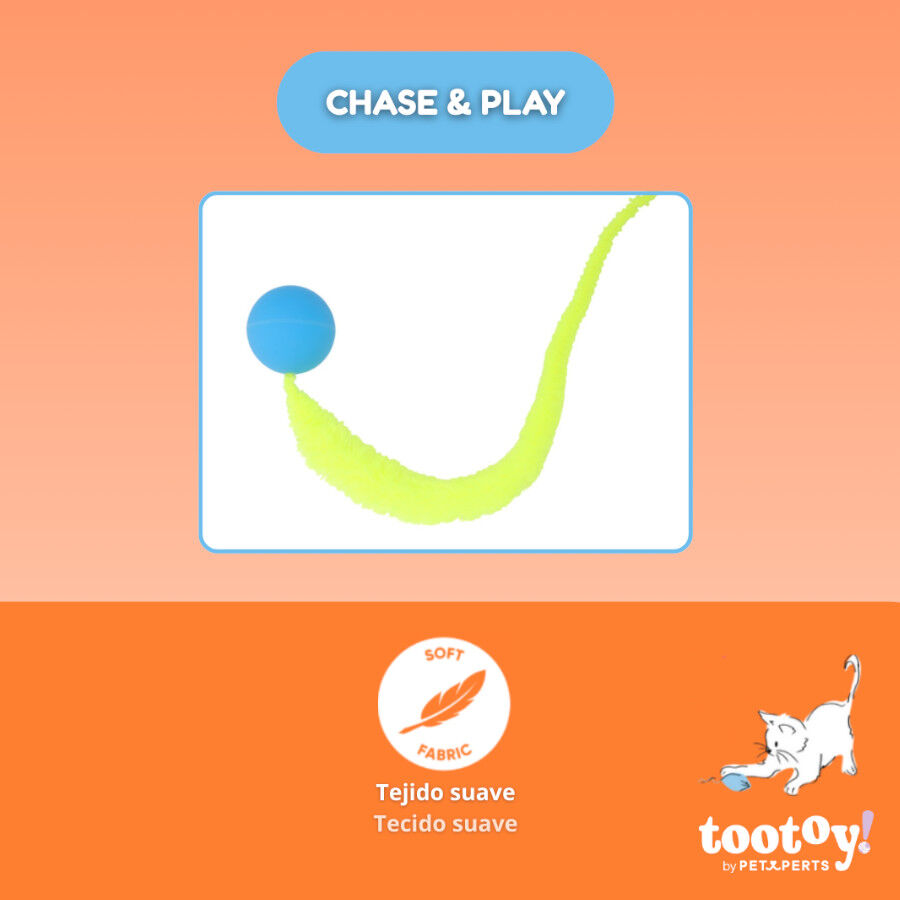 Tootoy! Chase & Play Bola saltitante interativa para gatos, , large Imagem n&uacute;mero 3