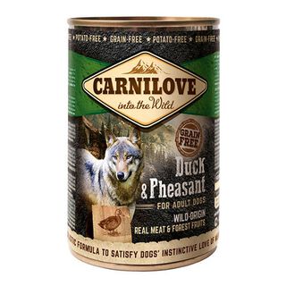 Carnilove Pato e Faisão lata com patê para cães