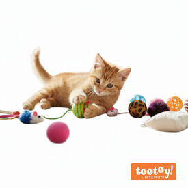 Tootoy! Bolas coloridas para gatos