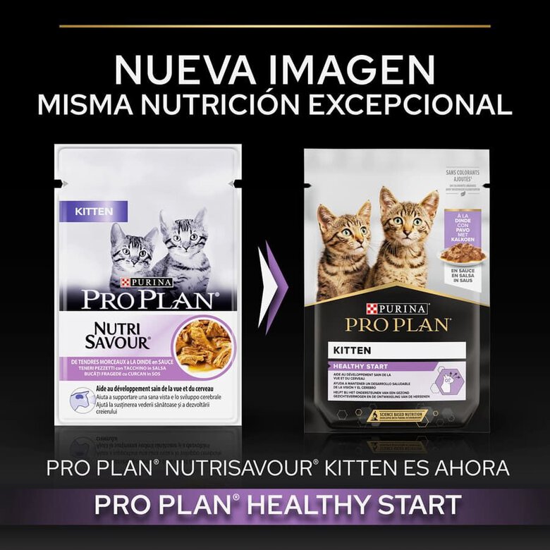 85 g Pro Plan NutriSavour Feline Junior Peru saqueta em molho,  Imagem número 2 85 g Pro Plan NutriSavour Feline Junior Peru saqueta em molho, , large Imagem número 2