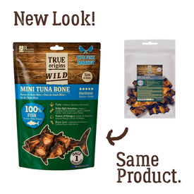 True Origins Osso Mini de Atum Snack para c&atilde;es
