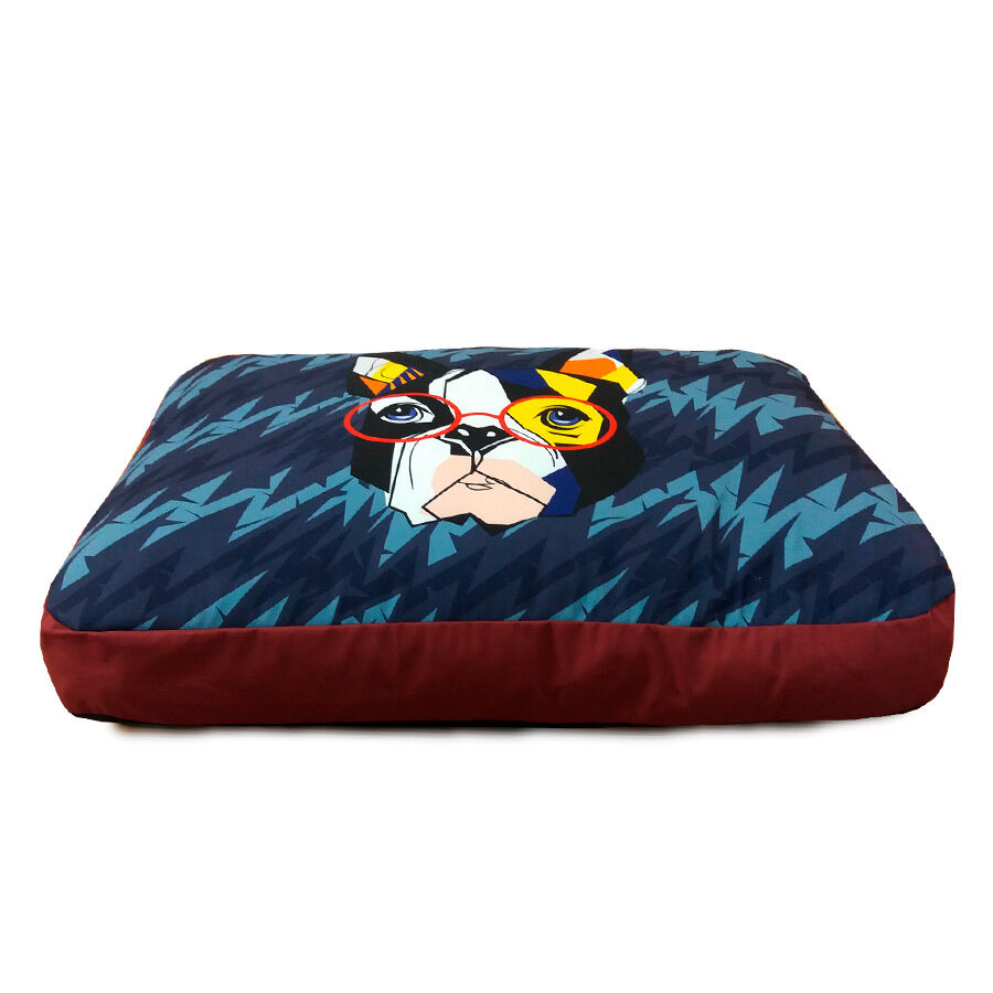 Dogzzz Amore Block Colch&atilde;o Burgundy , , large Imagem n&uacute;mero 1