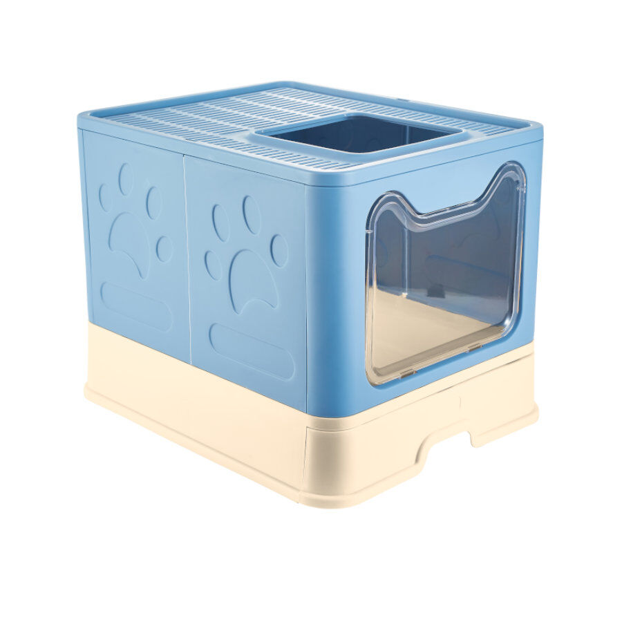 Freedog LumoBox Caixa de Areia Dobr&aacute;vel Dusty Azul para gatos, , large Imagem n&uacute;mero 4