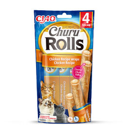 Churu Sticks Rolls de Frango para gatos &ndash; Multipack 12