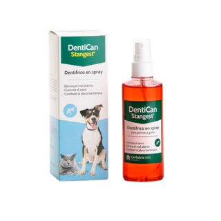 Stanvet Denticat Dentífrico en Spray para cães e gatos