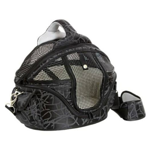 Flamingo Shopper Deluxe bolso transportín negro image number null