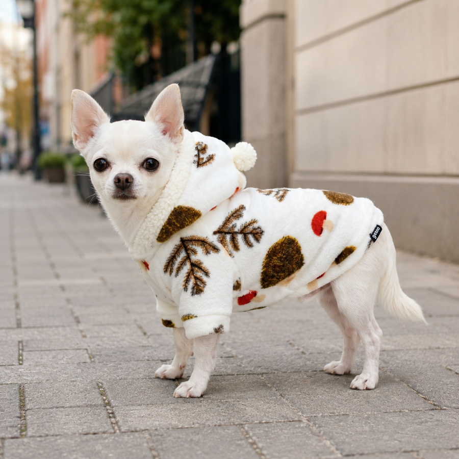 Gotoo Camisola Polar com Padr&atilde;o de Ouri&ccedil;os para c&atilde;es, , large Imagem n&uacute;mero 1