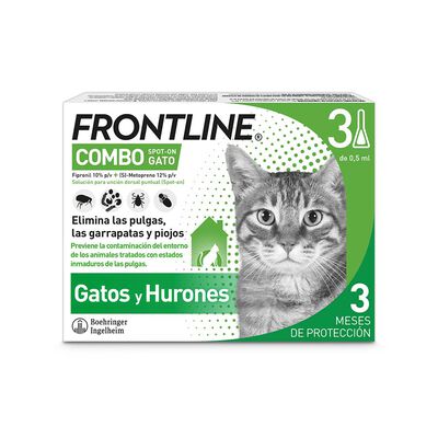 Frontline Antiparasitário Combo para gatos