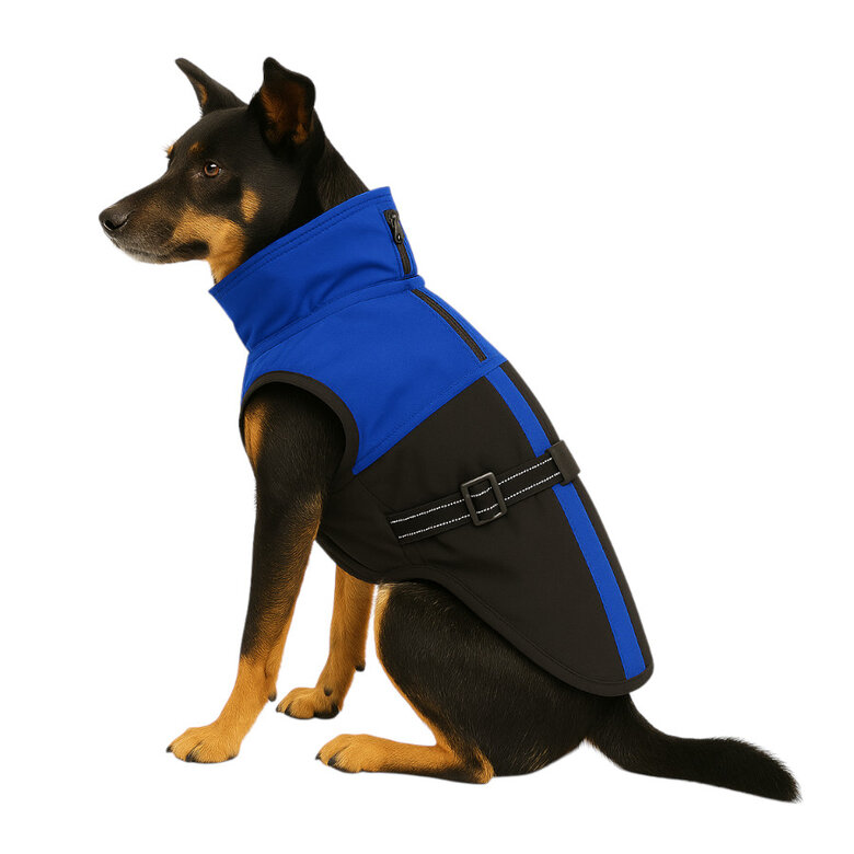 Outech Capa de Chuva Azul para cães,  Imagem número 1 Outech Capa de Chuva Azul para cães, , large Imagem número 1