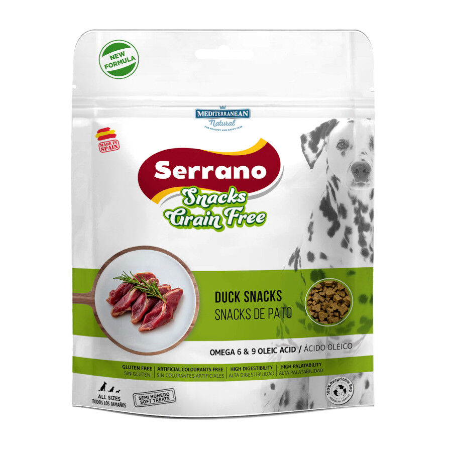 150 g Mediterranean Natural Biscoitos Tapas Gourmet Pato para c&atilde;es, , large Imagem n&uacute;mero 1