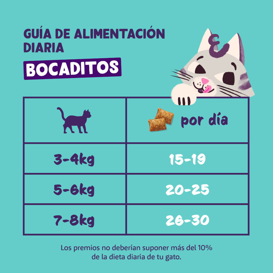 4 pacotes x 60 g Edgard & Cooper Pillows Snack de salm&atilde;o para gatos Pack Poupan&ccedil;a!, , large Imagem n&uacute;mero 6