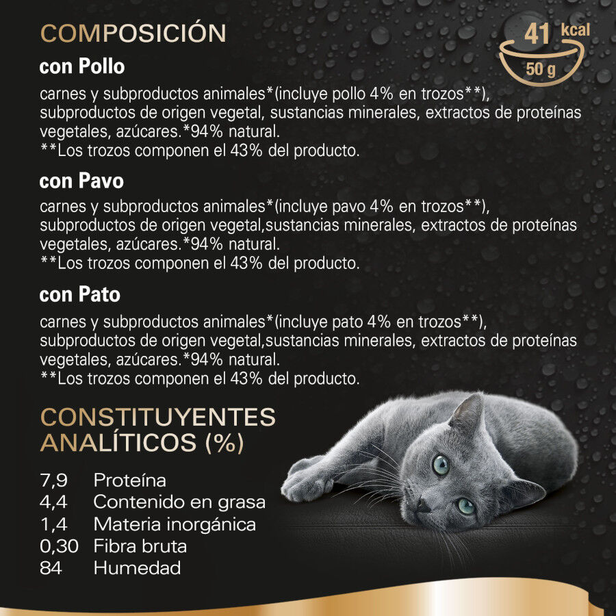 12 saquetas x 50 g Sheba D&eacute;lices du Jour em Frango, Peru e Molho de Pato comida h&uacute;mida para gatos - Pack poupan&ccedil;a!, , large Imagem n&uacute;mero 3