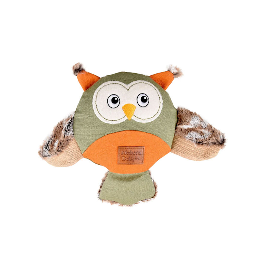 Flamingo Natura Delight Coruja de Peluche para c&atilde;es, , large Imagem n&uacute;mero 1
