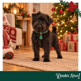 Wonder Christmas Pendente para coleira &Aacute;rvore de Natal para c&atilde;es