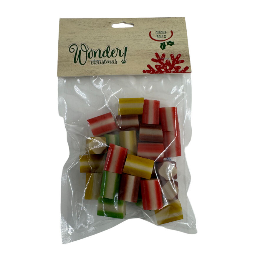 200 g Wonder Christmas Snacks Circus Rolls para c&atilde;es, , large Imagem n&uacute;mero 1